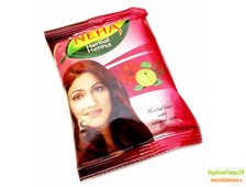 "НЕХА"  - Хна для волос, цвет бордовый от "Ведика Херблс" (Neha Herbal Henna Bargundi, Vedika Herbals) 20 г