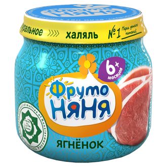 ФРУТОНЯНЯ 80г пюре ЯГНЕНОК