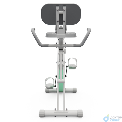 Велотренажер X-Bike DFC DavCreator, бело-зеленый