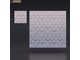 Декоративная облицовочная 3Д панель Kamastone Шестигранник 1011 под покраску, гипс