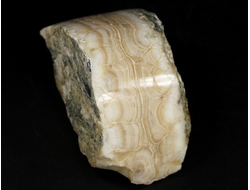 Арагонит, почковидные агрегаты, полировка, Россия, КЧР, Урупский район (54*27*26 мм, 72 г) №37745