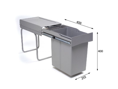 Система сортировки мусора ALBIO 20 1X21 L+0,5 L