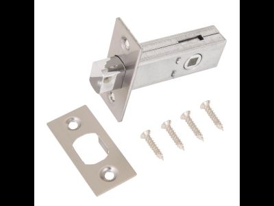 Задвижка АЛЛЮР АРТ LB45-6 SN мат.никель6мм без ручек  [56912]