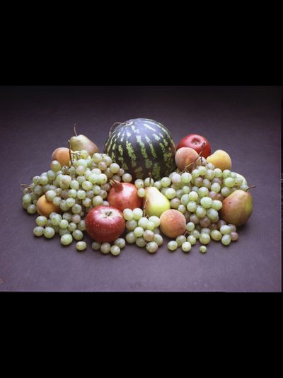 Купить греющую картину с фото арбуз и фрукты