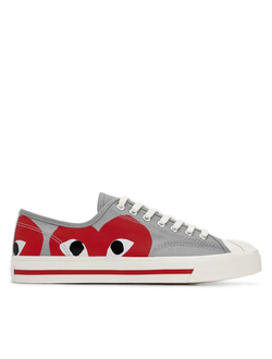 КЕДЫ CONVERSE PLAY COMME DES GARCONS черные фото