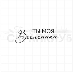 ты моя вселенная