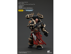 Избранный Черного Легиона (Warhammer 40k) - КОЛЛЕКЦИОННАЯ ФИГУРКА 1/18 Black Legion Chosen with Bolt Pistol and Power Fist (JT00966) - JOYTOY