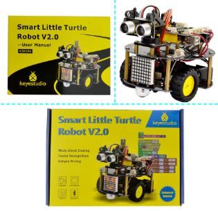Smart Little Turtle Robot v2.0 (keyestudio)