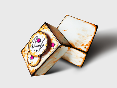 Подарочная коробочка для авторского украшения, хендмейд