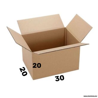 Коробка 4-x клапанная  30 x 20 x 20 см
