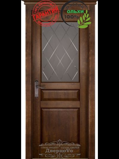 ОКА (Беларусь) МАССИВ ОЛЬХИ/ ВАЛЕНСИЯ/ АНТИЧНЫЙ ОРЕХ/ ПОЛОТНО ОСТЕКЛЕННОЕ