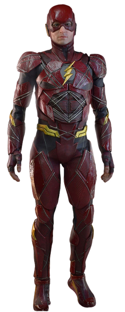 Флэш, Барри Аллен (Эзра Миллер) - КОЛЛЕКЦИОННАЯ ФИГУРКА 1/6 THUNDERBOLT (BY-020) - BY-ART