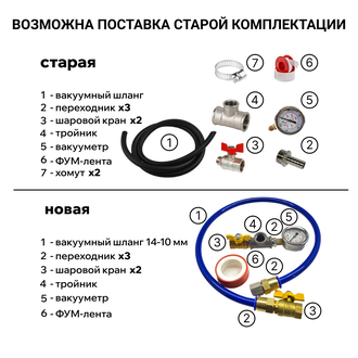 Вакуумная камера MM-V45, варианты комплектации