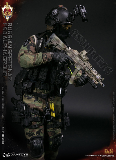 Спецназ ФСБ "Альфа" ФИГУРКА 1/6 scale Aciton Figure RUSSIAN SPETSNAZ FSB ALPHA GROUP 78071 DAMTOYS