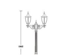 Садово-парковый светильник серии Coventry 2