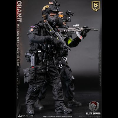 Спецназ МВД СОБР &quot;Гранит&quot; (специальная версия) - Коллекционная ФИГУРКА 1/6 RUSSIAN SPETSNAZ MVD SOBR GRANIT SPECIAL EDITION (78103S) - DAMTOYS