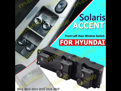блок управления кнопкой стеклоподъемников hyundai, кнопка стеклоподъемника, замена кнопки стеклоподъ
