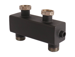 Гидравлическая стрелка ROMMER с накидными гайками 5,6 м3/час (Арт. RDG-0015-004003)