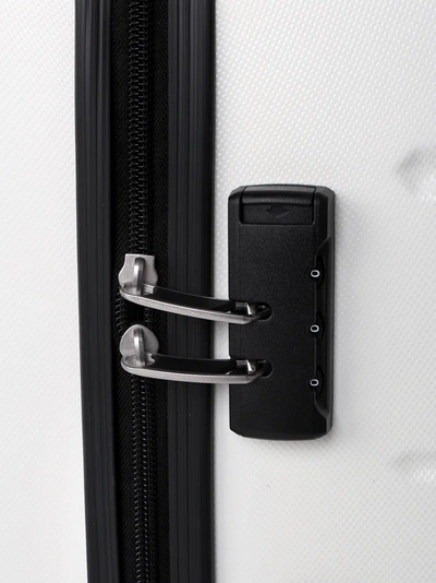 Чемодан для путешествий M Optimum Travel, белый