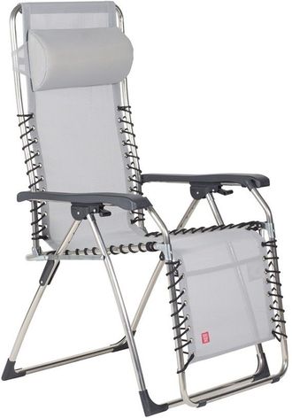 Кресло-шезлонг металлическое складное Movida