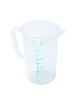 Кувшин мерный 0,5 л, полипропилен