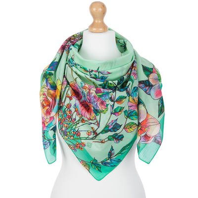 Павловопосадский платок  10602-11