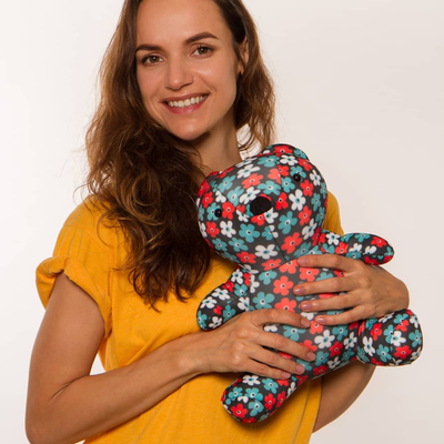 Игрушка-антистресс "Цветочный Мишка"