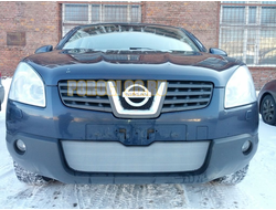 Защита радиатора Nissan Qashqai 2006-2010 chrome
