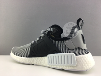 Adidas NMD Серые с черным (41-45) Арт. 323F-A