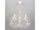 Люстра 3305/5 белый с золотом/прозрачный хрусталь Strotskis Eurosvet