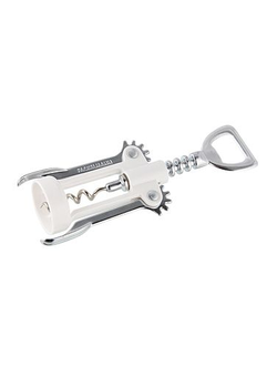 Штопор рычажный 16 см. белый цинк. сплав FM /1/