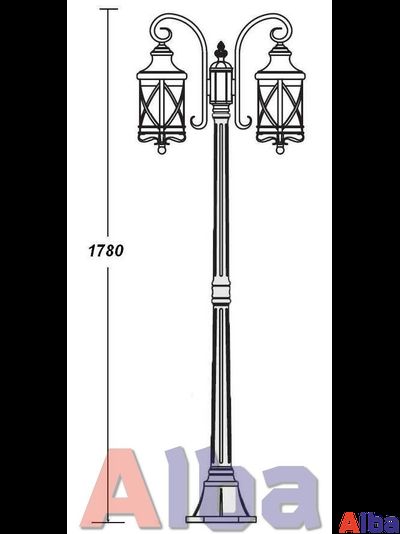 Lucerna 84808/18A Парковый светильник
