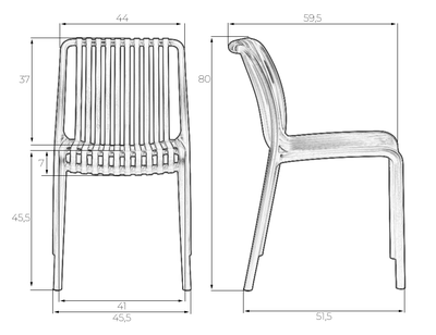 Стул обеденный WALTER