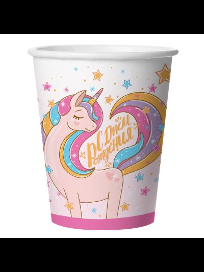 Стаканы "Единорог" 6 шт