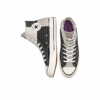 Кеды Converse Quad Ripstop Chuck Taylor 70 черно-белые высокие