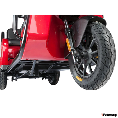 Электротрицикл Wanshida LC-F200 60V 1000Вт красный