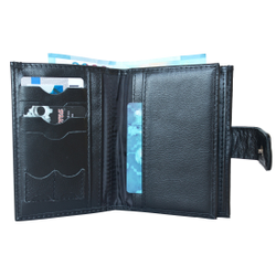 Кожаное портмоне Fratolli black (арт. 7409-01)