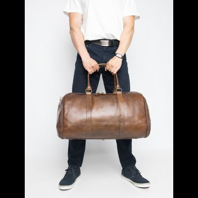 Кожаный портплед / дорожная сумка Goffredo 
Premium brown (арт. 4045-63)