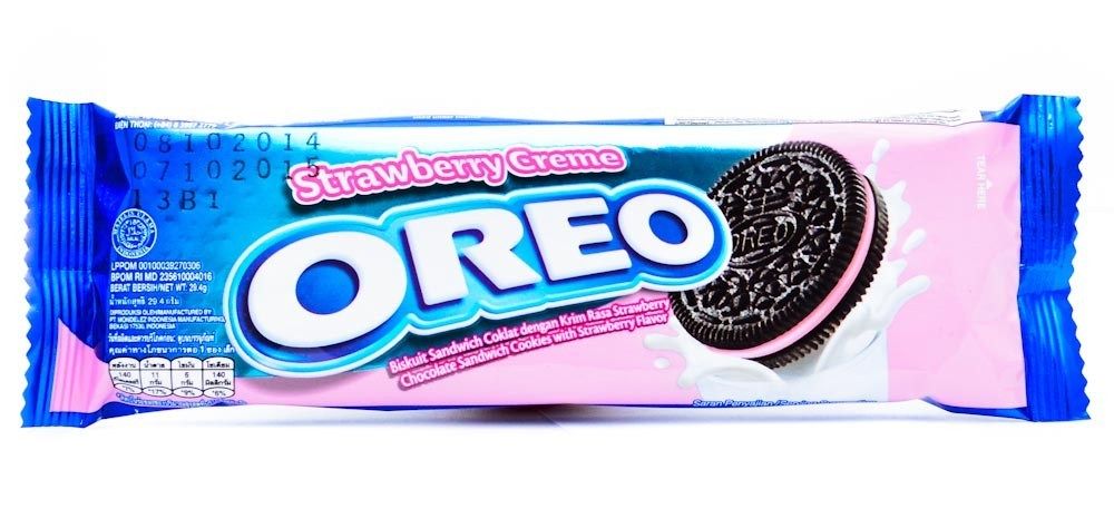 Печенье Орео - Oreo strawberry 29,4 гр