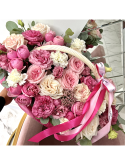 КОРЗИНА МИКС ЦВЕТОВ №11