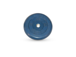 Диск обрезиненный синий 26 мм MB BARBELL 2,5 кг в Воронеже