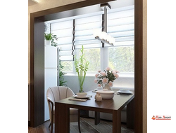 Арка на балконный блок под ключ