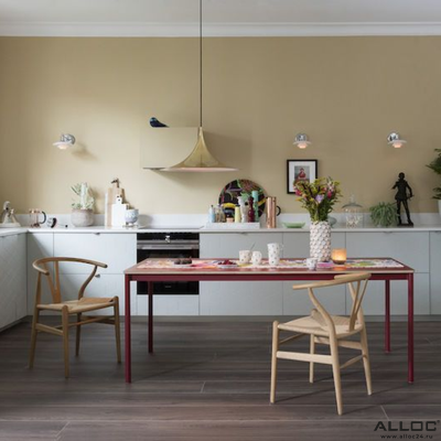 Декор ламината Alloc Grand Avenue Бродвей 8530 в интерьере