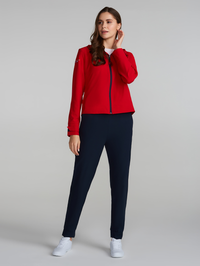 Женский спортивный костюм из плащевой ткани, 15SKJ-1382, красный