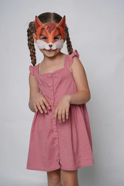 Кукольный театр. Маска "Лисичка"