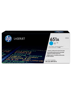 Картридж лазерный HP 651A CE341A для СLJ Enterprise 700