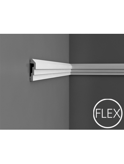 Молдинг гибкий P7070F - 7,4*2,2*200см