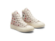 Кеды Converse Chuck Taylor 70 Floral Embroidery серые высокие