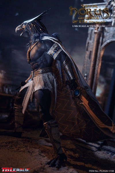 Гор в серебряном - Коллекционная ФИГУРКА 1/6 scale Action Figure King and Vengeful God Horus Silver Edition (PL2020-170B) - TBLeague