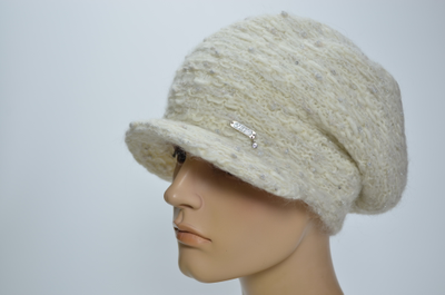 Вязаная кепка осень зима 2024 2025 Италия Визио